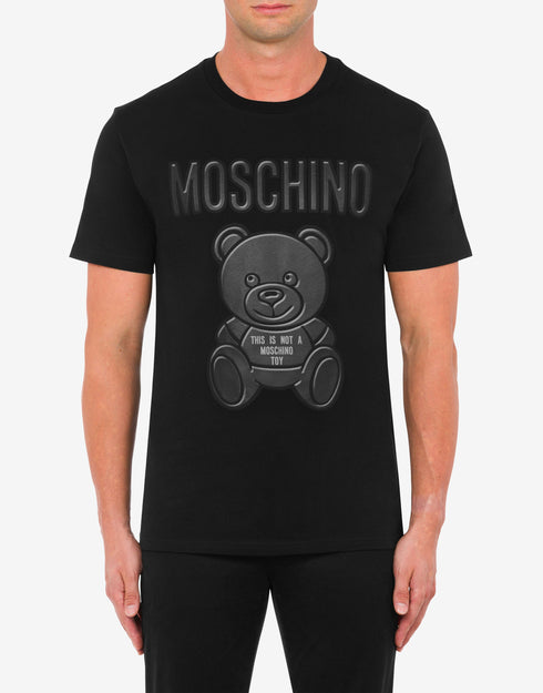 MOSCHINO TEDDY BEAR ORGANIC JERSEY T-SHIRT Mens Apparel